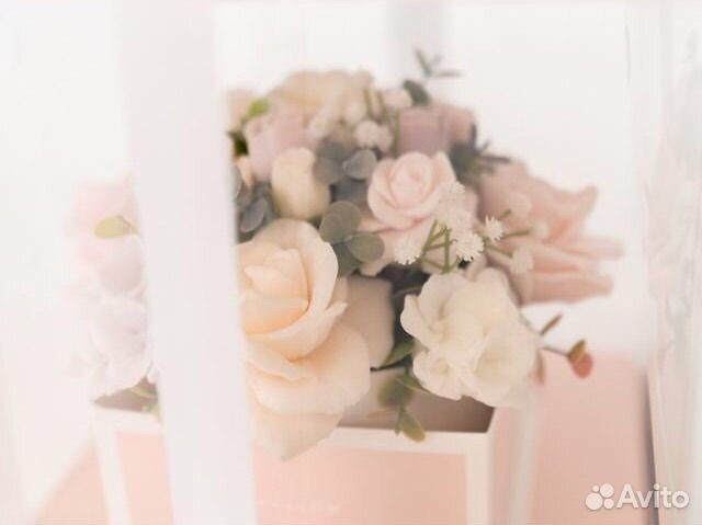 Интерьерные букеты из мыла к 1 сентября