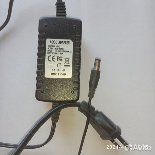 Блоки питания 5V, 9V, 12V, 15V, 24V