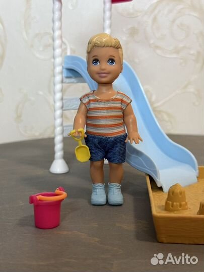 Горка и песочница Barbie Скиппер