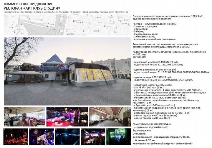 Свободного назначения, 1223 м²