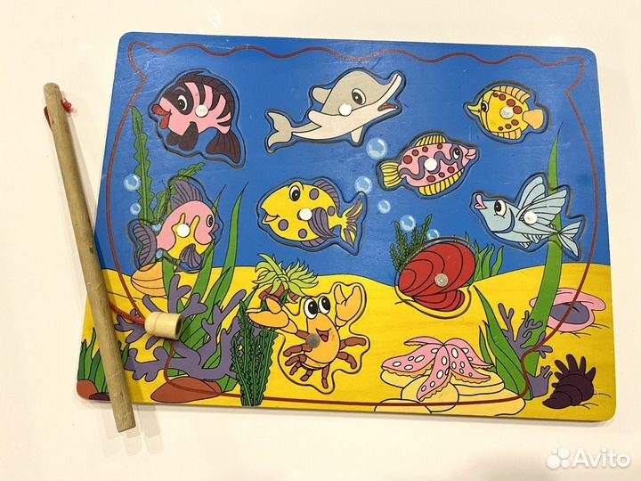 Деревянные развивающие игры-вкладыш