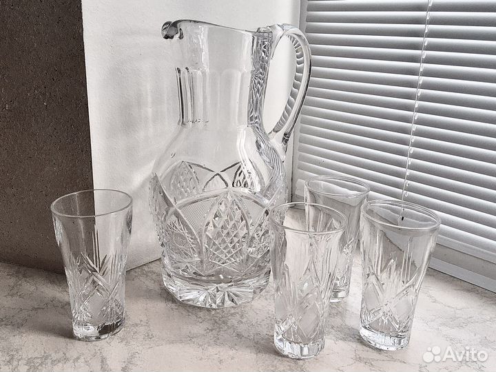 Бокалы, стаканы, рюмки Хрусталь Стекло