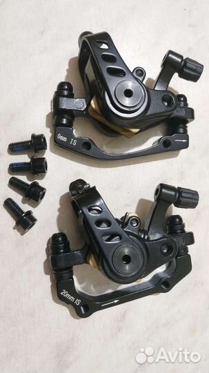 Дисковые механические двухсторонние тормоза