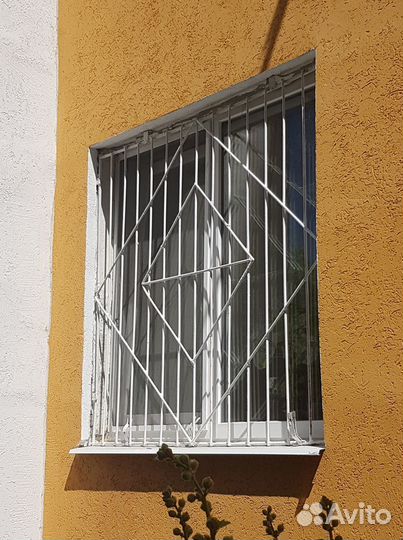 Решетки на окна N 983 из стального прутка