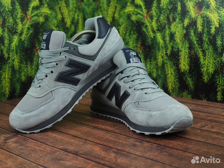 Кроссовки New balance 574: Серый