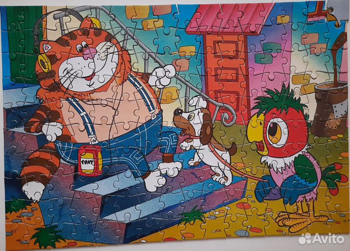 Пазлы детские всего 9 упаковок