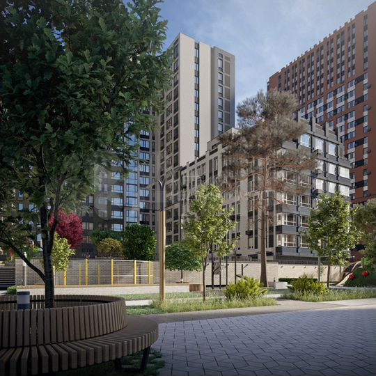 1-к. квартира, 40,3 м², 4/23 эт.