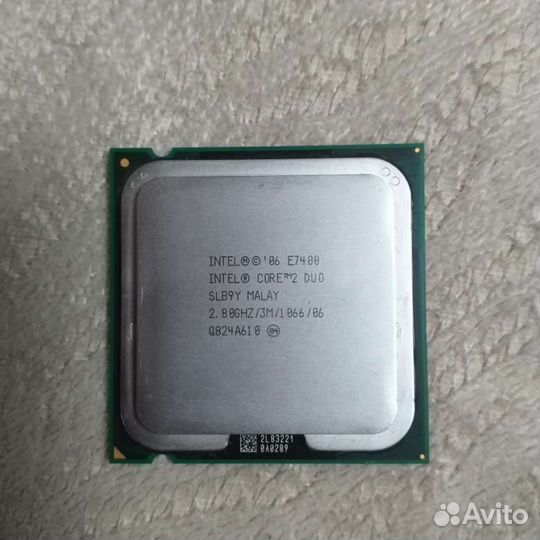 Процессоры intel core 2 duo P4.Celeron(слот775 б.у