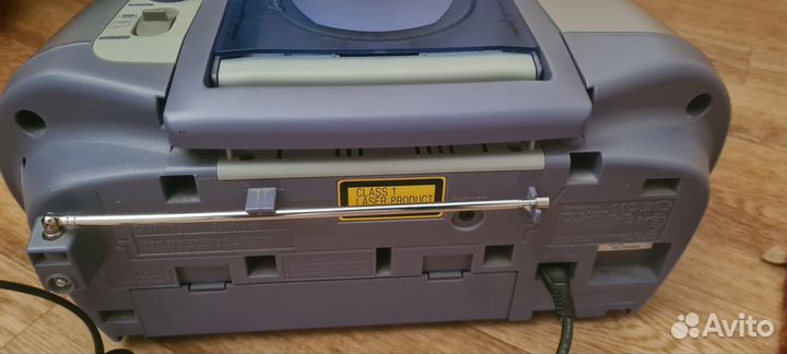 Переносная магнитола бумбокс от panasonic