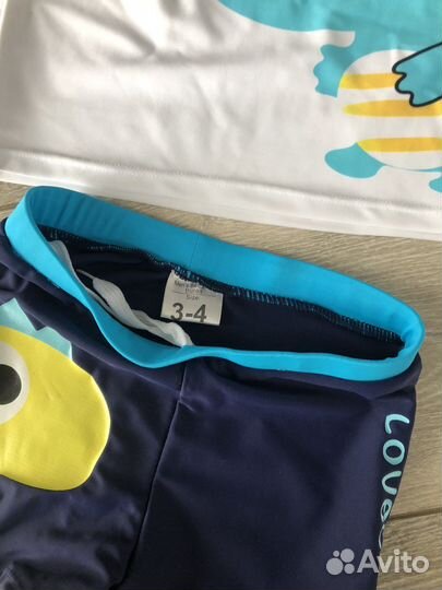 Плавательный костюм для мальчика 104