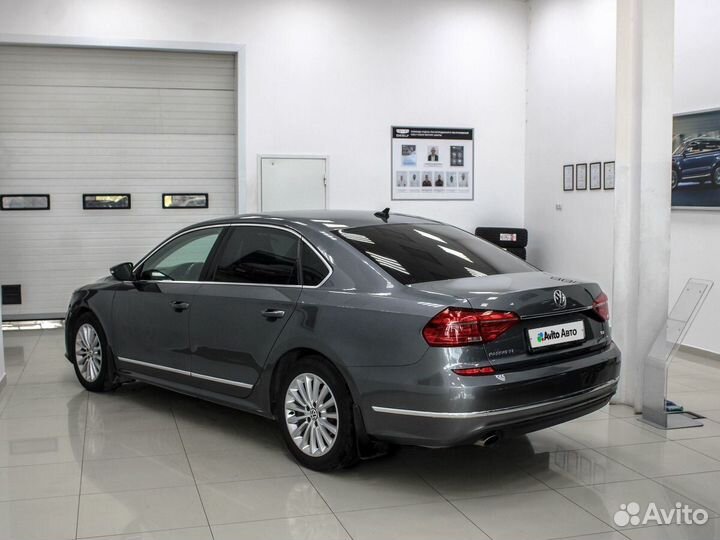 Volkswagen Passat (North America) 1.8 AT, 2016, 125 000 км