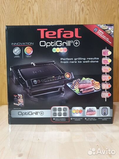 Умный электрогриль Tefal Optigrill+ GC712834