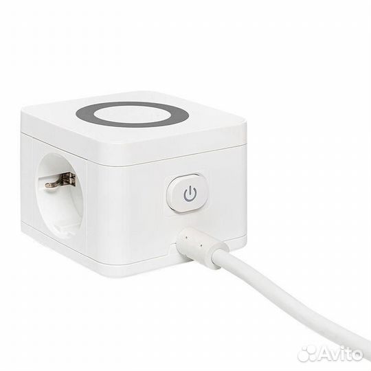 Удлинитель «Куб» 2х1.3м 3USB 2.4А+зарядное устройс