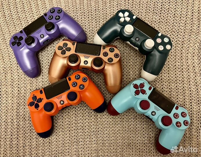 Геймпад Dualshock Playstation 4 Джойстики цветные