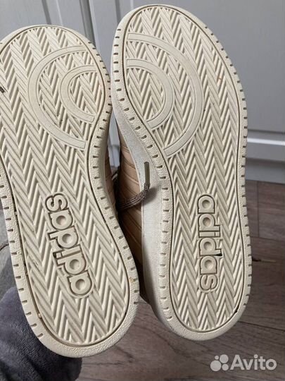 Кроссовки утепленные Adidas Hoops 2.0 Mid