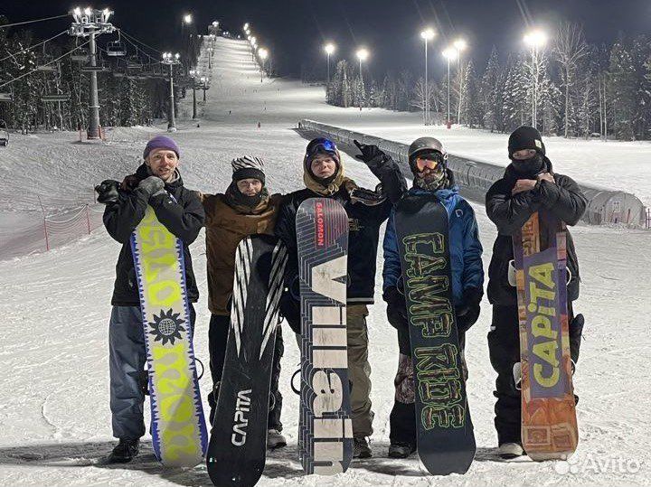 Инструктор по сноуборду. Гид. Шерегеш