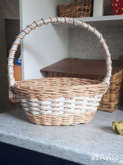 Корзина плетёная для подарков
