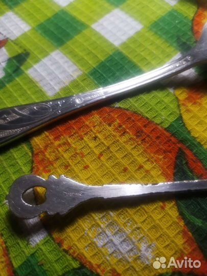 Мельхиор. Вилки, ложки, стопки