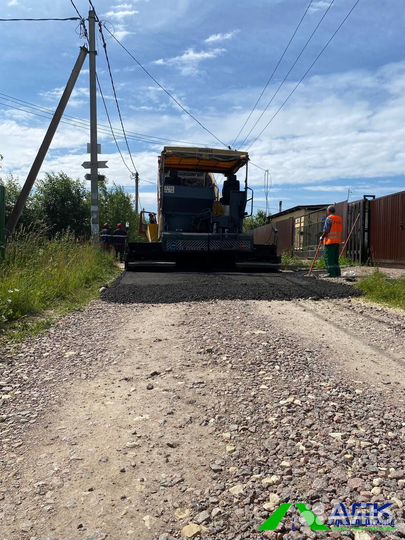 Укладка Асфальтовой Крошки Асфальтирование