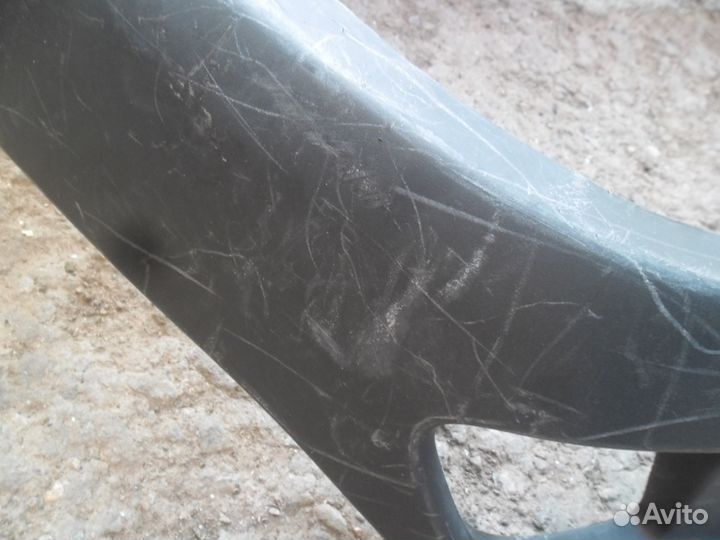 Юбка задняя накладка Toyota Highlander 3 Хайлендер