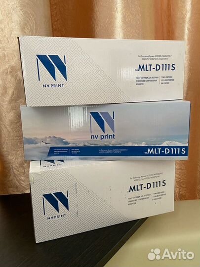 Картридж лазерный MLT-D111S черный