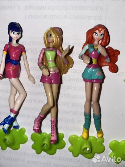 Фигурки винкс киндер, томбола, чуппа чупс