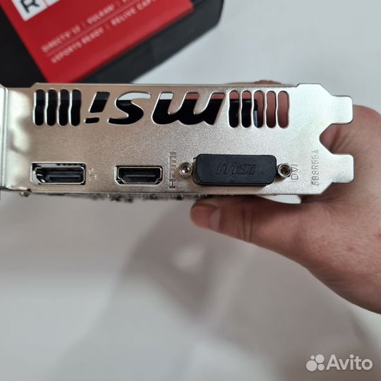 Видеокарта MSI AMD Radeon RX 550 aero ITX OC