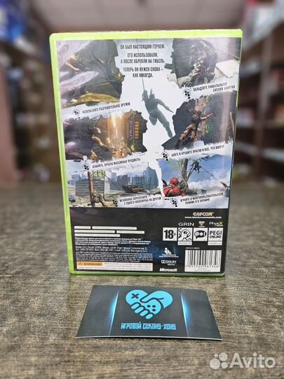 Bionic Commando. Лицензионный диск Microsoft Xbox