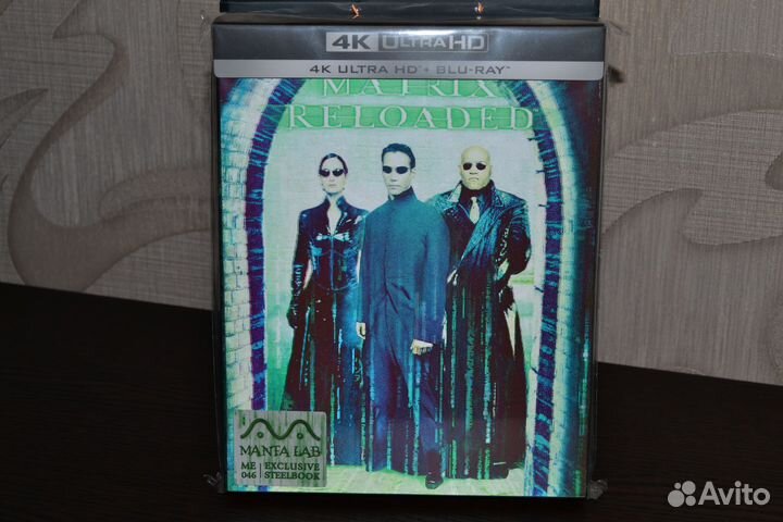 Матрица и Матрица: Перезагрузка. Steelbook