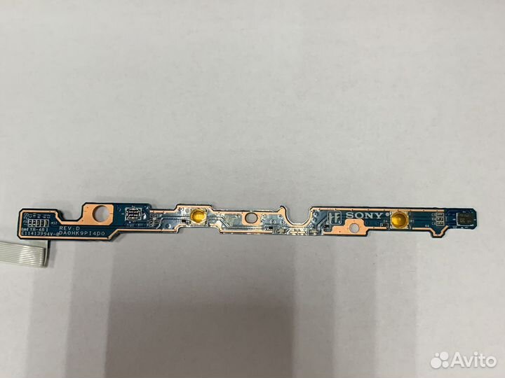 Кнопка включения ноутбука sony svf152a29v