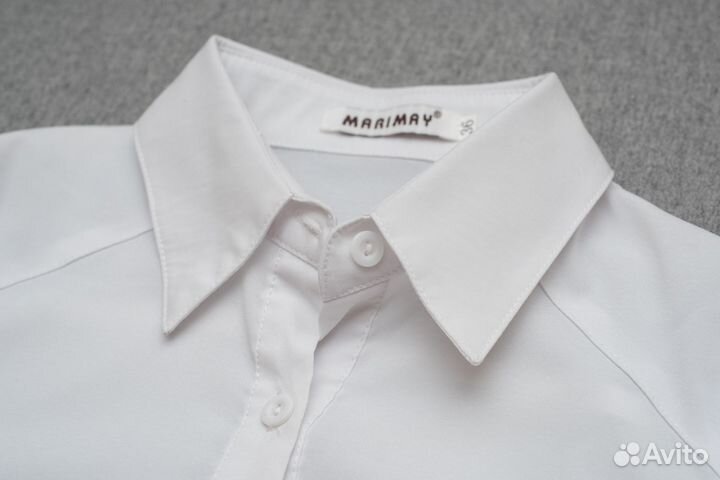 Блузки белые для девочки 10-11 лет