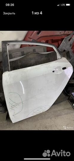 Двери левые kia rio 3