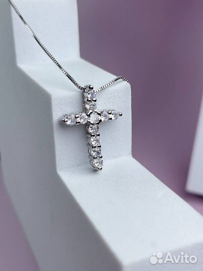 Колье крестик