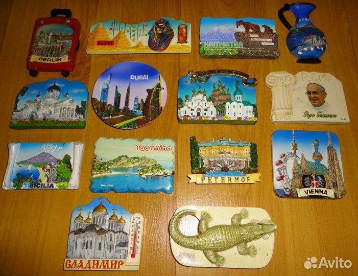Магниты из Разных Стран и городов