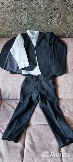 Школьная форма серая