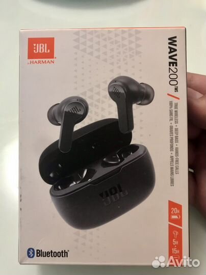 Беспроводные наушники jbl wave 200TWS