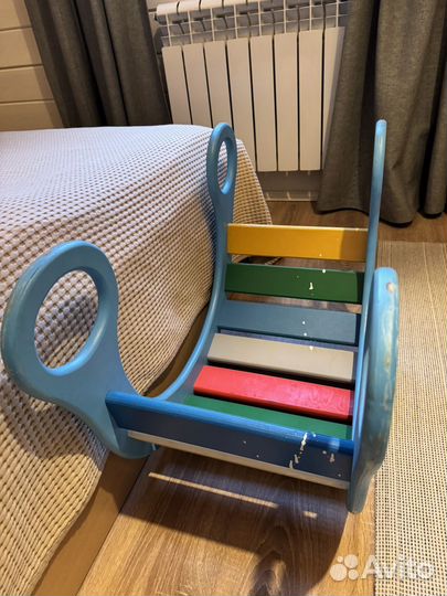 Качалка деревянная