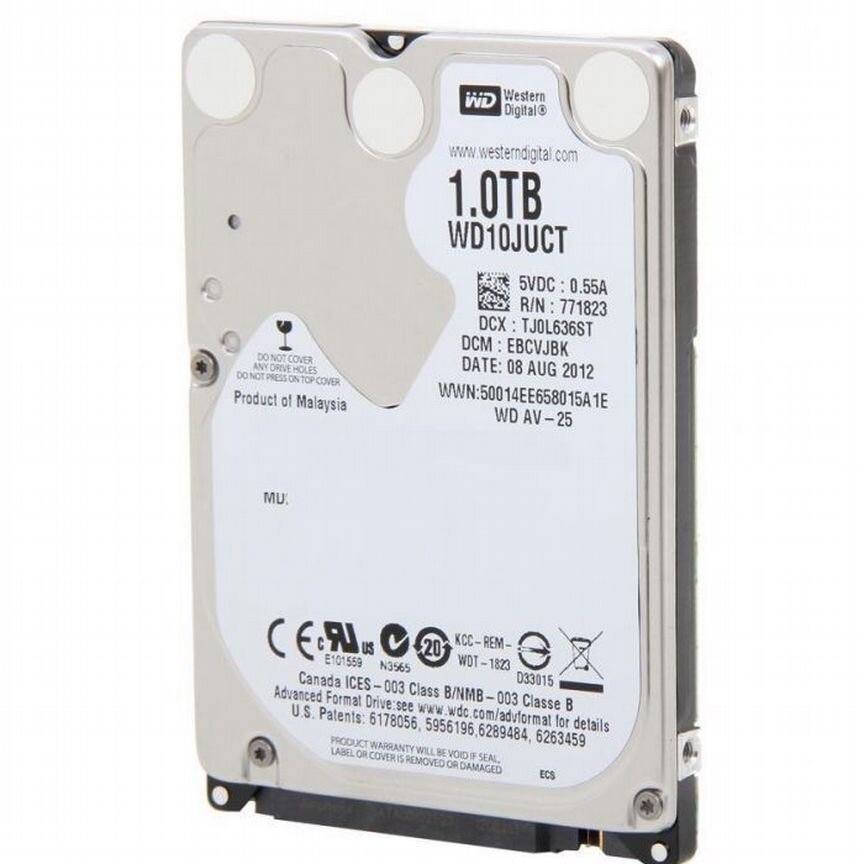 [WD10JUCT] Жесткий Диск Western Digital 1tb Sata Wd10juct