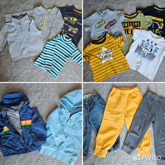 Пакет одежды на мальчика на 1,5-2 года