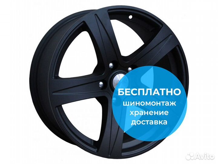 R15 5x114,3 6,5J ET43 D67,1 Скад Sakura черный мат