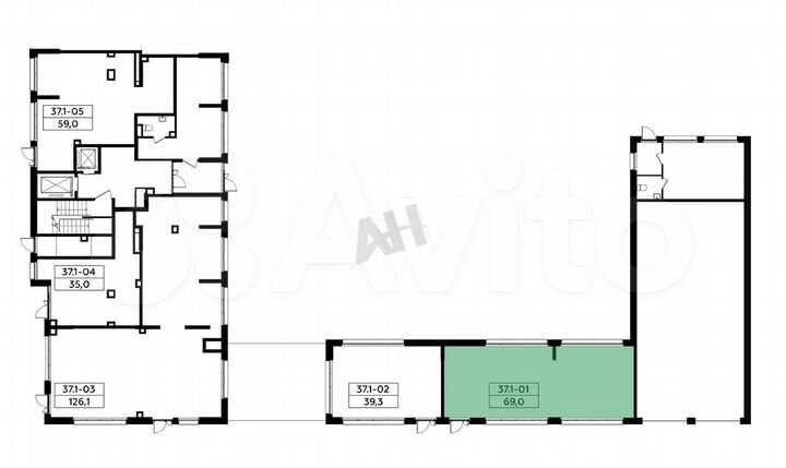 Продажа (ПСН) пл. 69 м2 Коммунарка Калужское