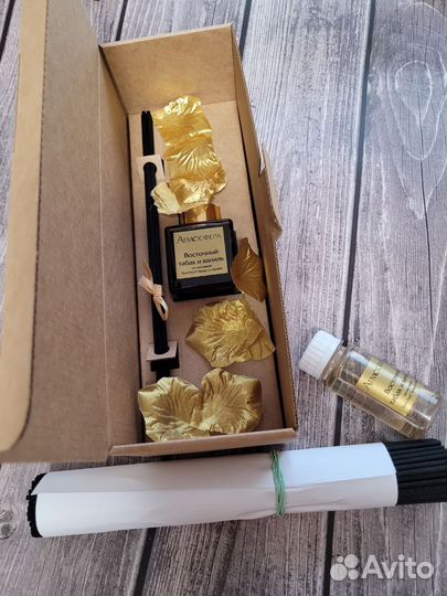 Набор аромадиффузор + рефил + 100 палочек