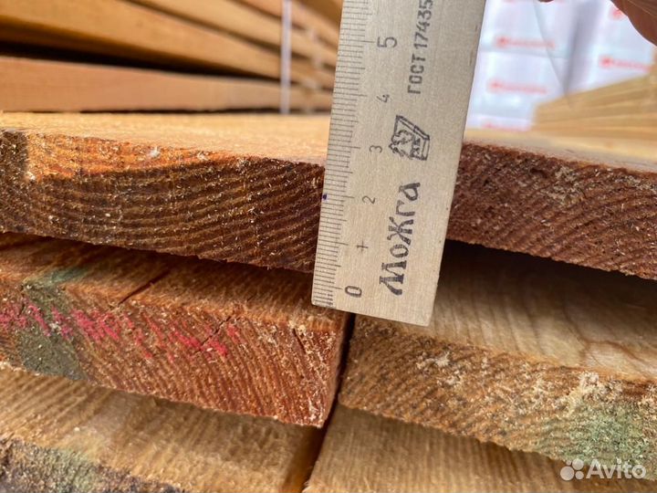 Лиственница обрезная 25*150*6000 / Пиломатериалы