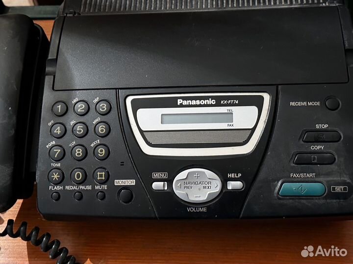 Телефон факс panasonic