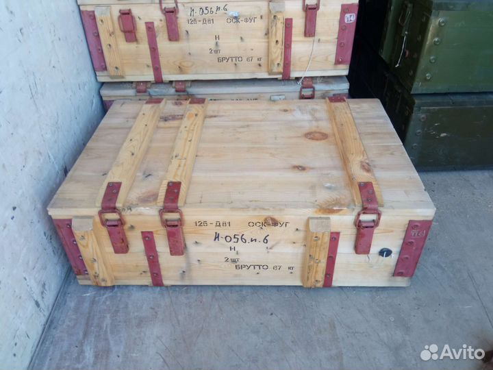 Ящик армейский деревянный