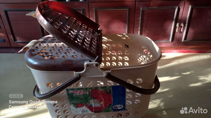 Корзина пластиковая для фруктов