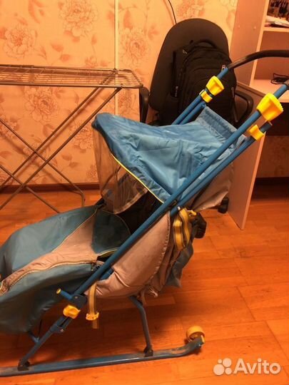 Коляска санки