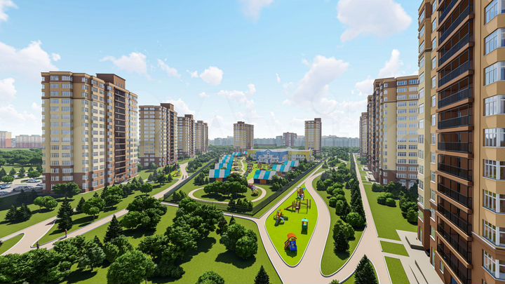 Своб. планировка, 44,4 м², 14/15 эт.