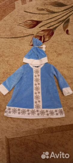 Костюм снегурочки детский