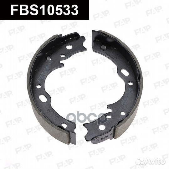 Тормозные колодки барабанные FBS10533 FAP